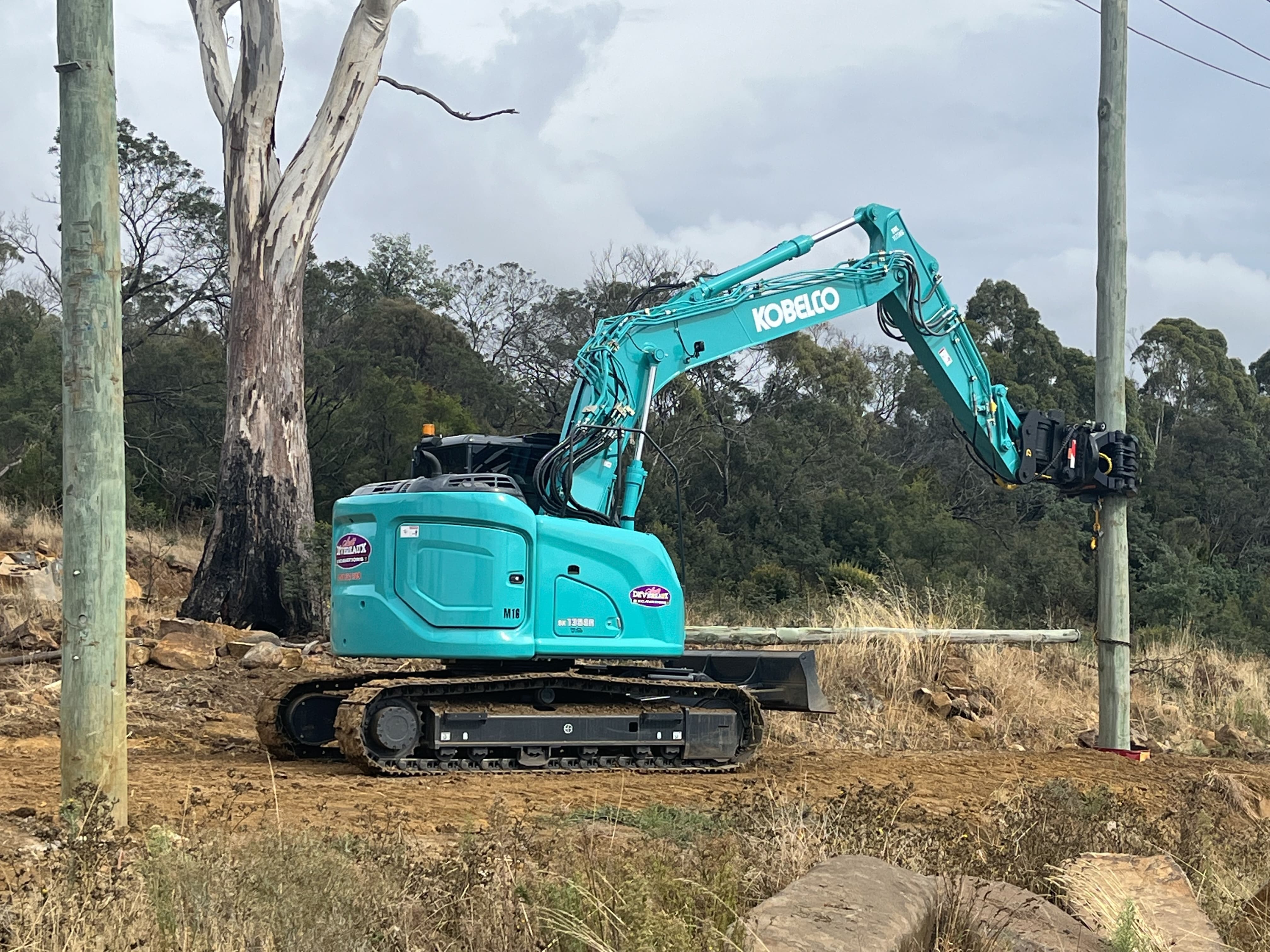 Rotating Pole Grapple