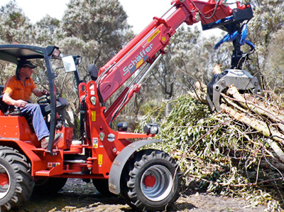 skid steer grapple