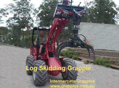 skid steer log grapples