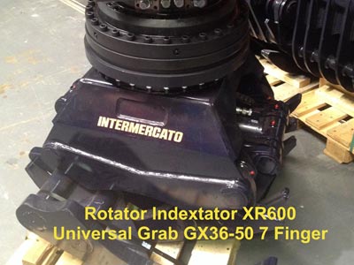 Excavator Attachment Hydraulic Grab